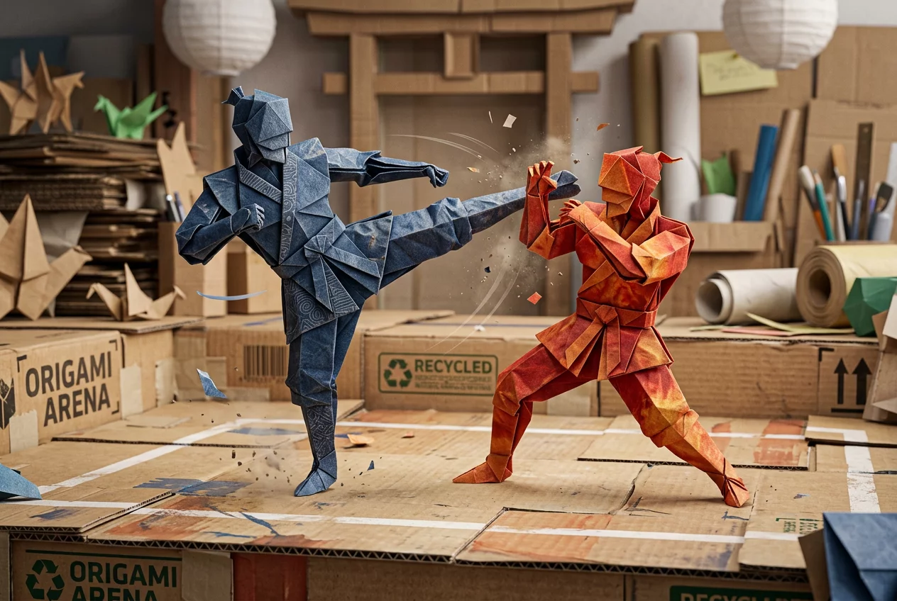 Luchador de Papel